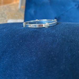 Tory Burch Silver Bangle